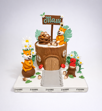 Sevimli Sincaplar Pasta