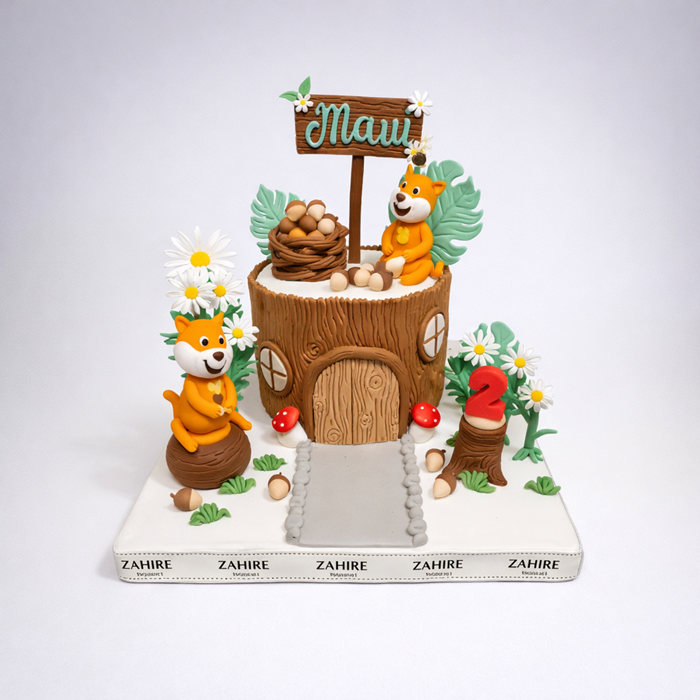 Sevimli Sincaplar Pasta