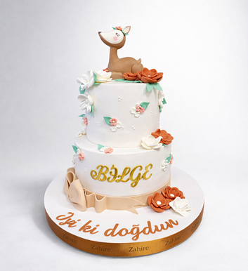 Ceylan Figürlü Pasta (2 Katlı)