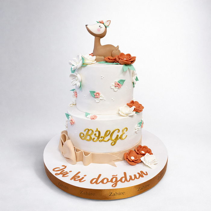Ceylan Figürlü Pasta (2 Katlı)