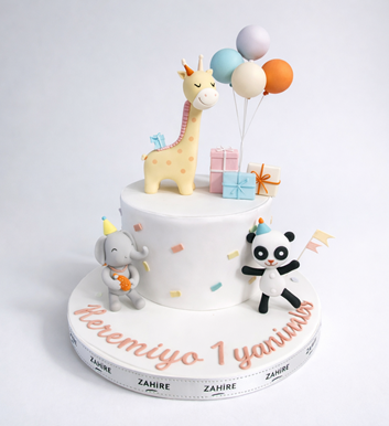 Sevimli Hayvanlar Pasta 5