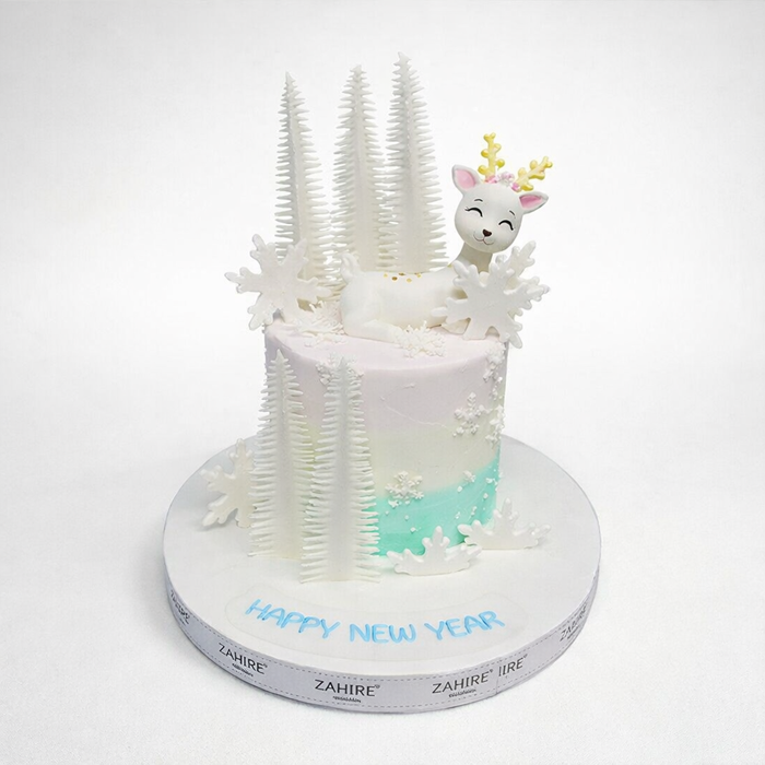 Geyik Figürlü Pasta