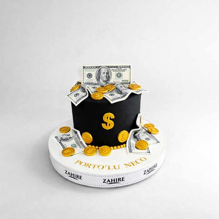 Para Temalı Dolar Pasta