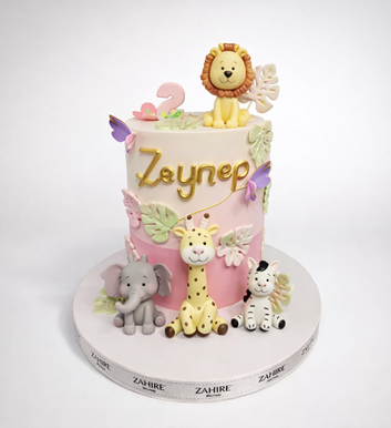 Hayvan Figürlü Pasta