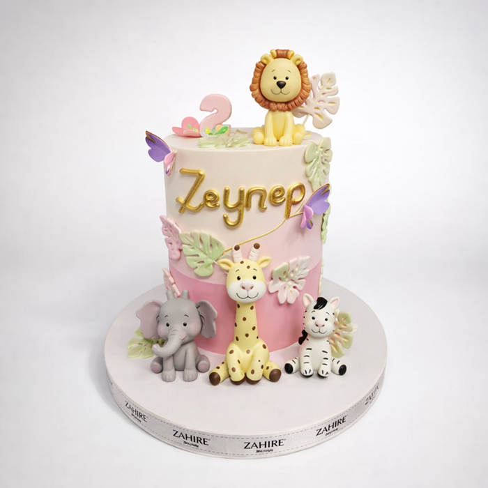Hayvan Figürlü Pasta