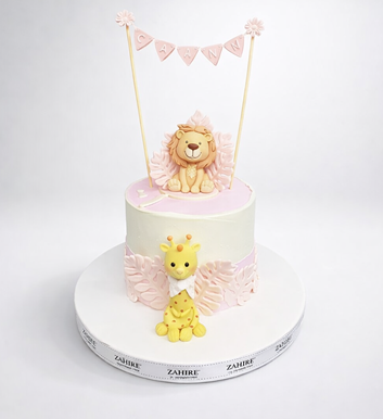 Aslan ve Zürafa Pasta