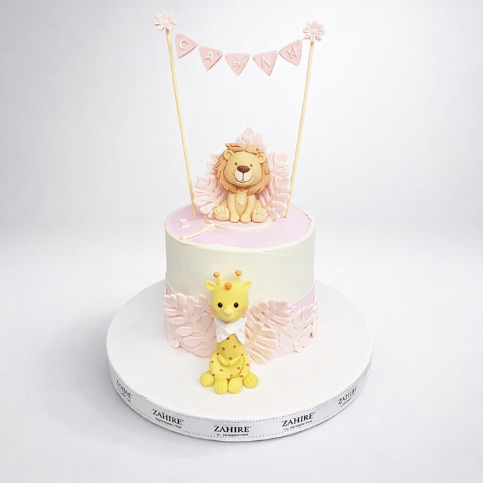 Aslan ve Zürafa Pasta