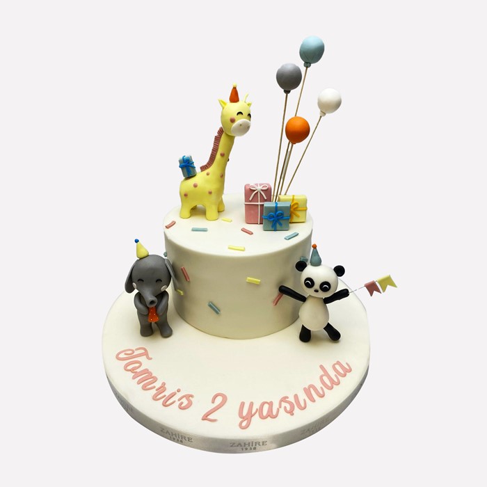 Sevimli Hayvanlar Pasta 5