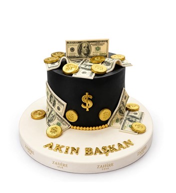 Para Temalı Dolar Pasta