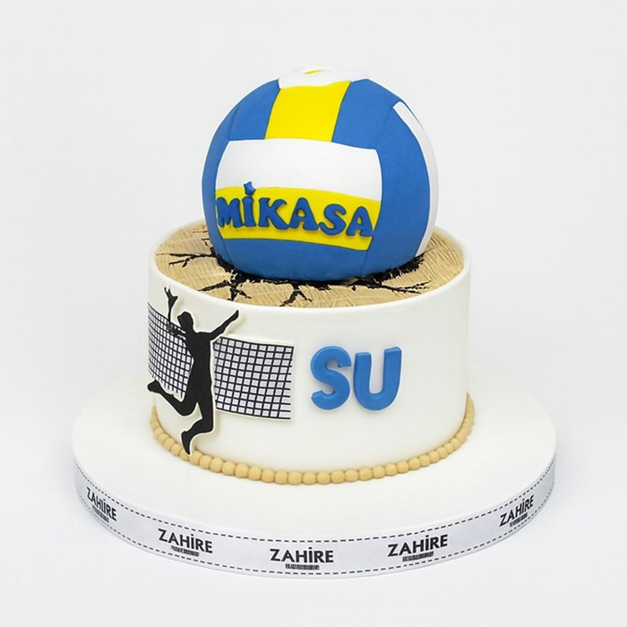 Voleybol Temalı Pasta