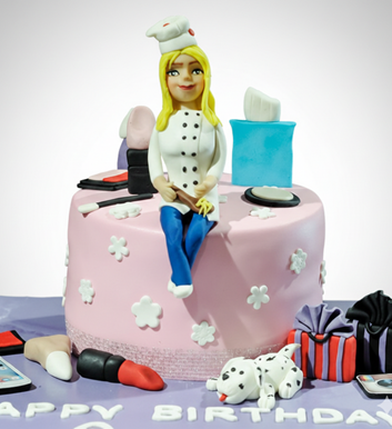 aşçı kadın pasta