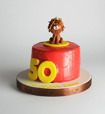 aslanlı yaş pastası