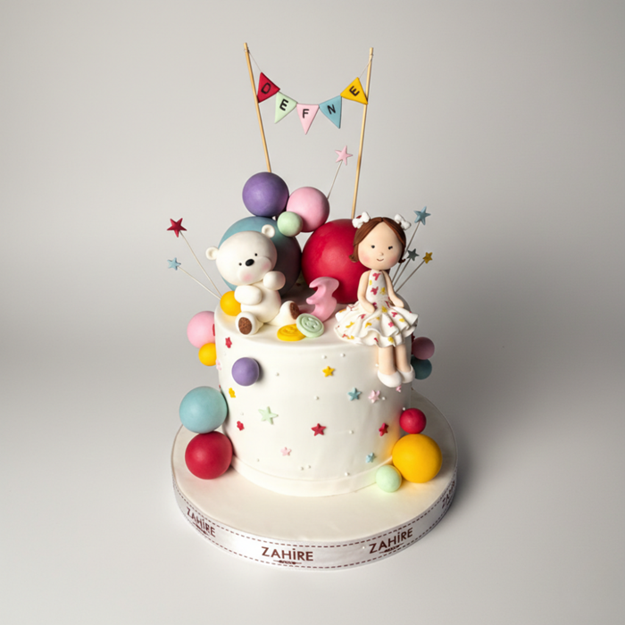 Ayıcık ve Kız Pasta