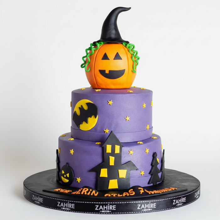 bal kabaklı cadı pasta