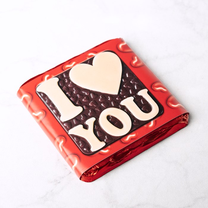 I Love You Tablet Çikolata