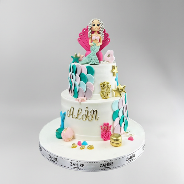 Deniz Kızı Pasta 4 (2 Katlı)