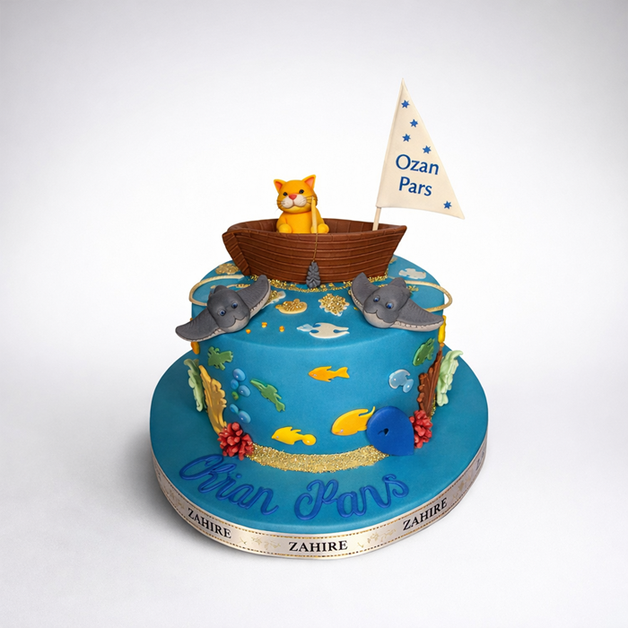 Deniz Temalı Pasta 7