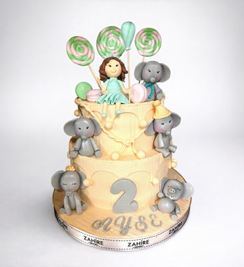 Filli Kutlama Pasta 3 (2 Katlı)