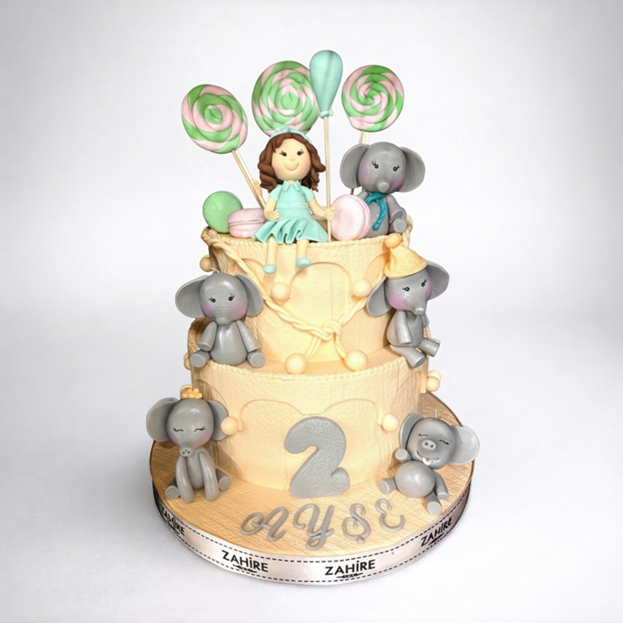 Filli Kutlama Pasta 3 (2 Katlı)