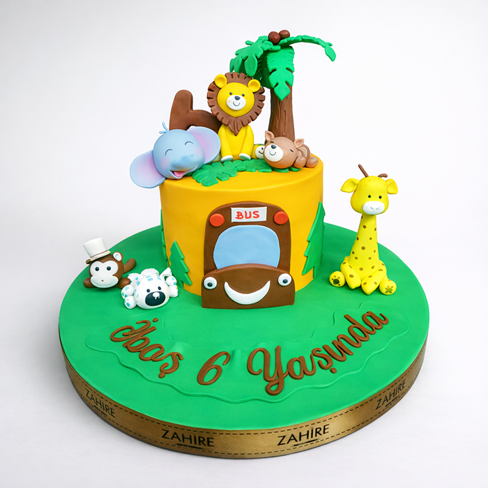 Hayvan Figürlü Pasta