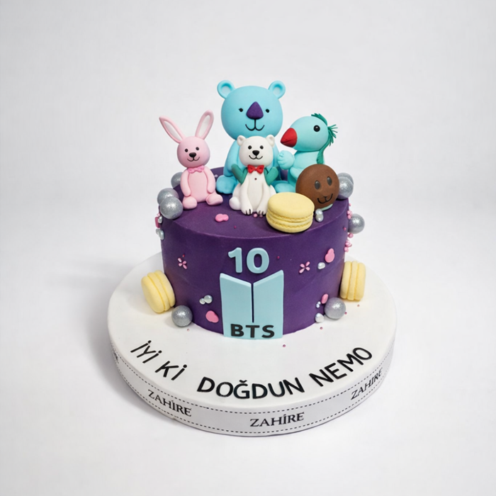 Hayvan Figürlü Pasta