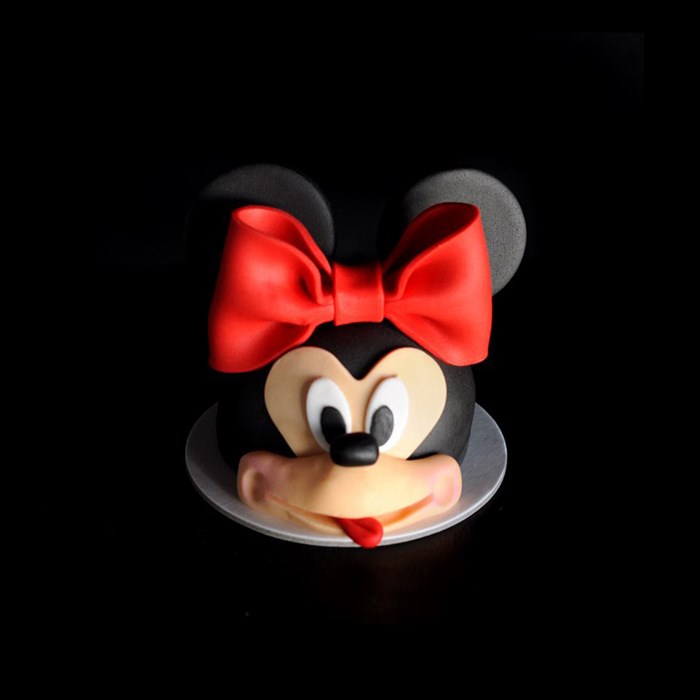 minnie mouse kırmızı pasta