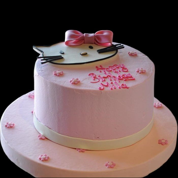 hello kitty kız çocuk pastası