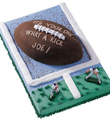 beyzbol sahası pasta