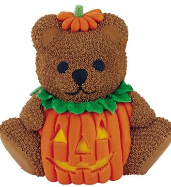 halloween ayıcık yaş pasta