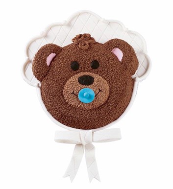 bebek ayıcık pasta