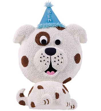 ankara köpek temalı pasta