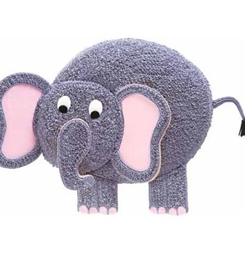 sevimli fil butik pasta