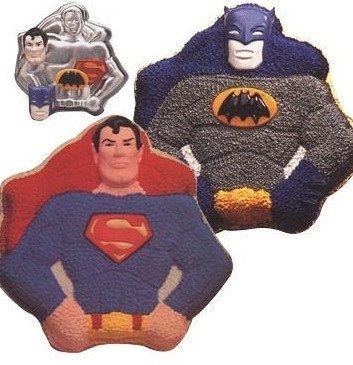 superman ve batman pasta