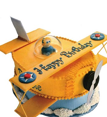 helikopterli doğum günü pastası