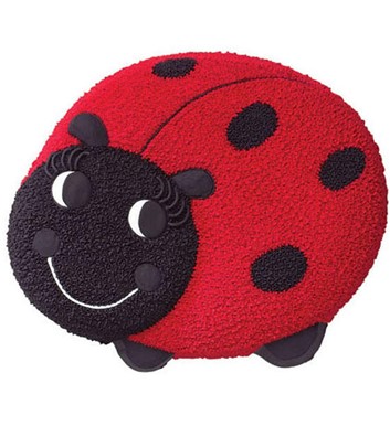 uğur böceği yaş pasta