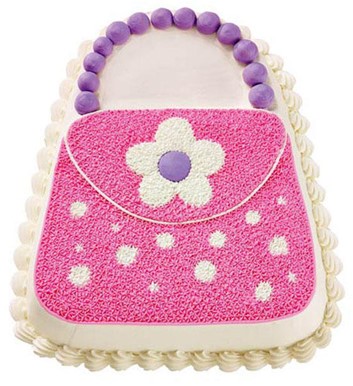 çiçekli çanta pasta