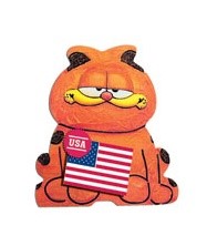 garfield doğum günü pastası